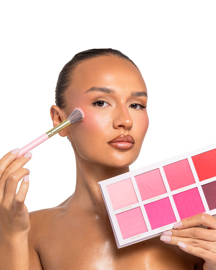 Retour aux affaires Construit une palette de fards à joues différente