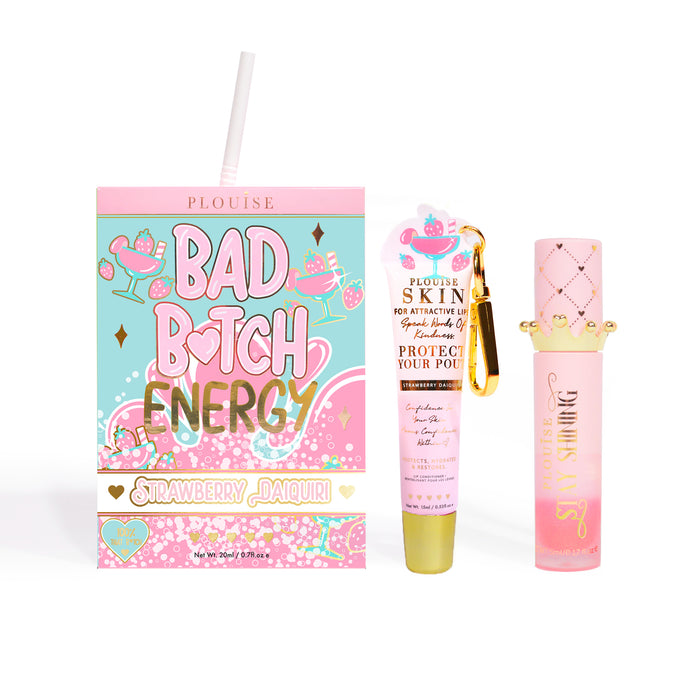 Duo revitalisant et huile pour les lèvres Bad Bitch Energy