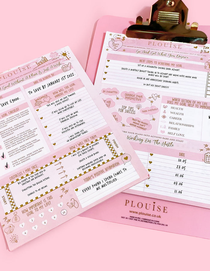 Feuilles d’objectifs Universal Hustle