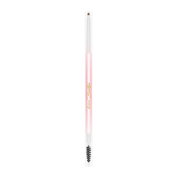 Crayon à sourcils de précision avec pinceau